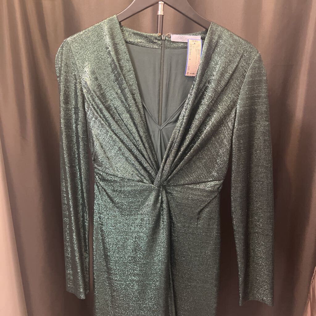 Bluemarine Metallic Wrap Like DRESSES 4