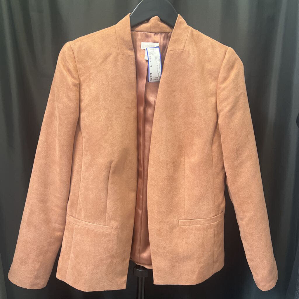 Chicos Vegan Suede Blazer JACKETS 0