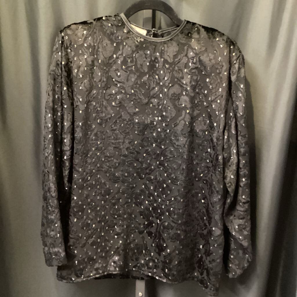 Danielle Lavande Vintage 2PC sheer TOPS S/M