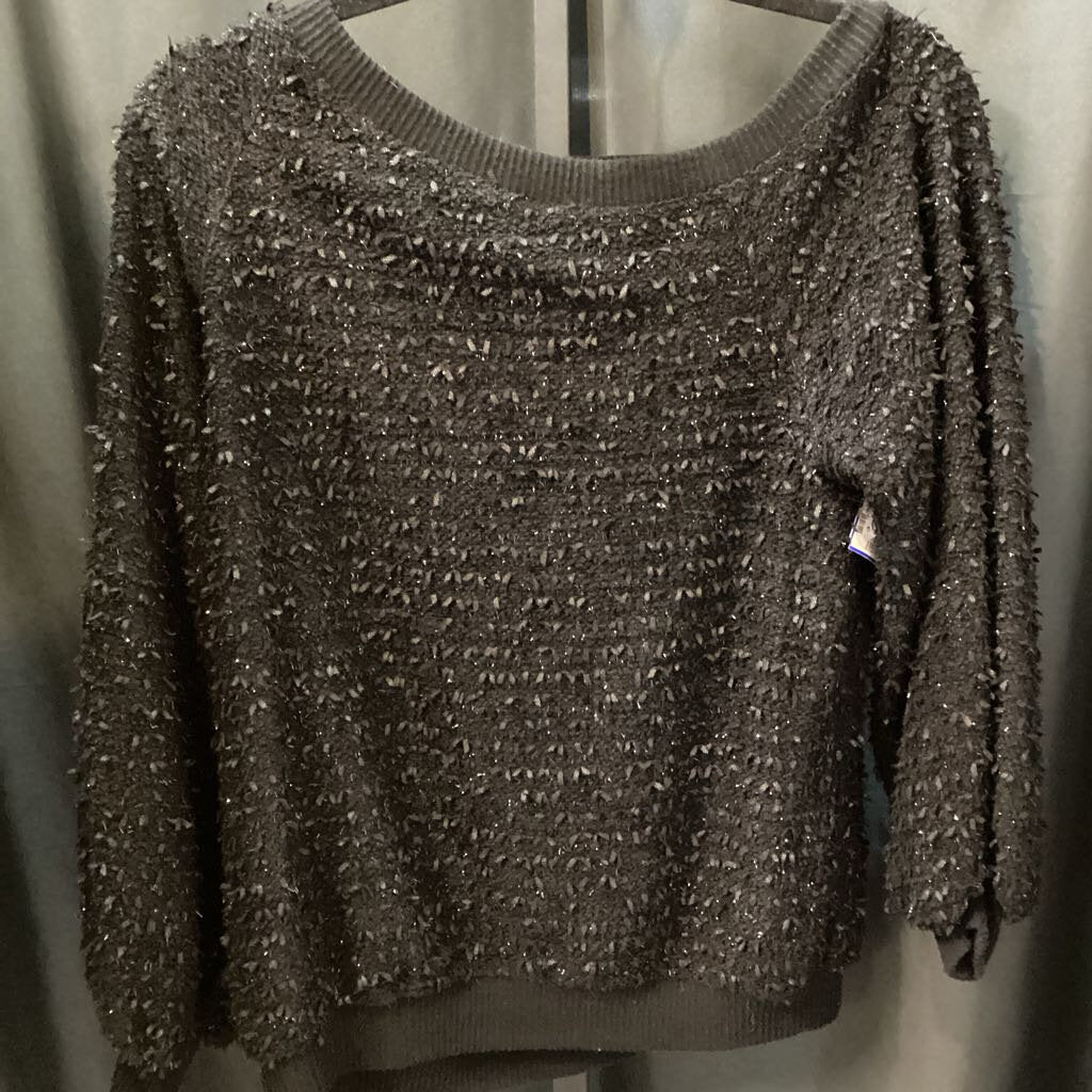 1 State Fringe Fuzzy LS SWEATERS XS