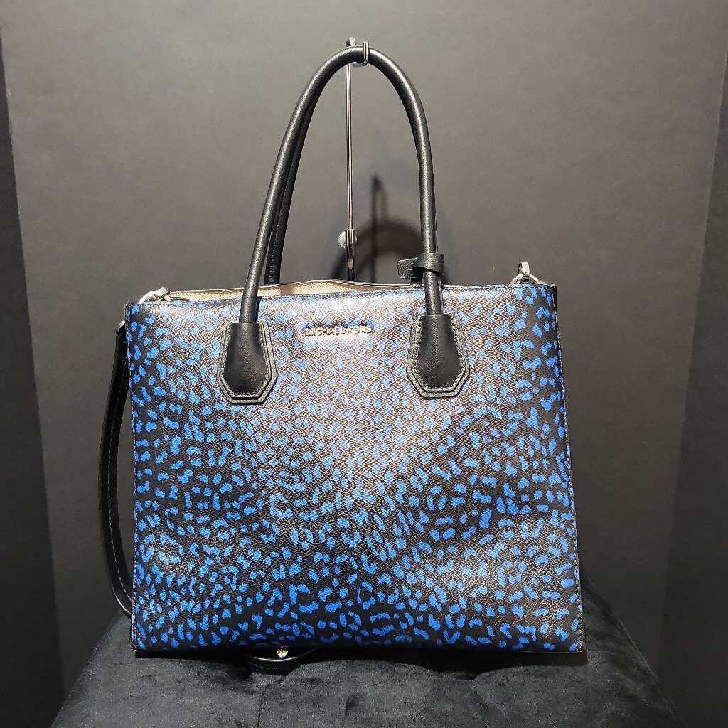 Michael Kors Spotted Animal Print Zip Top Mini Tote HANDBAGS M