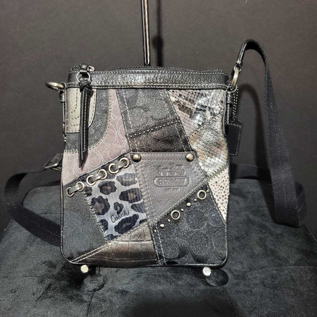 Coach Patchwork Square Crossbody HANDBAGS S