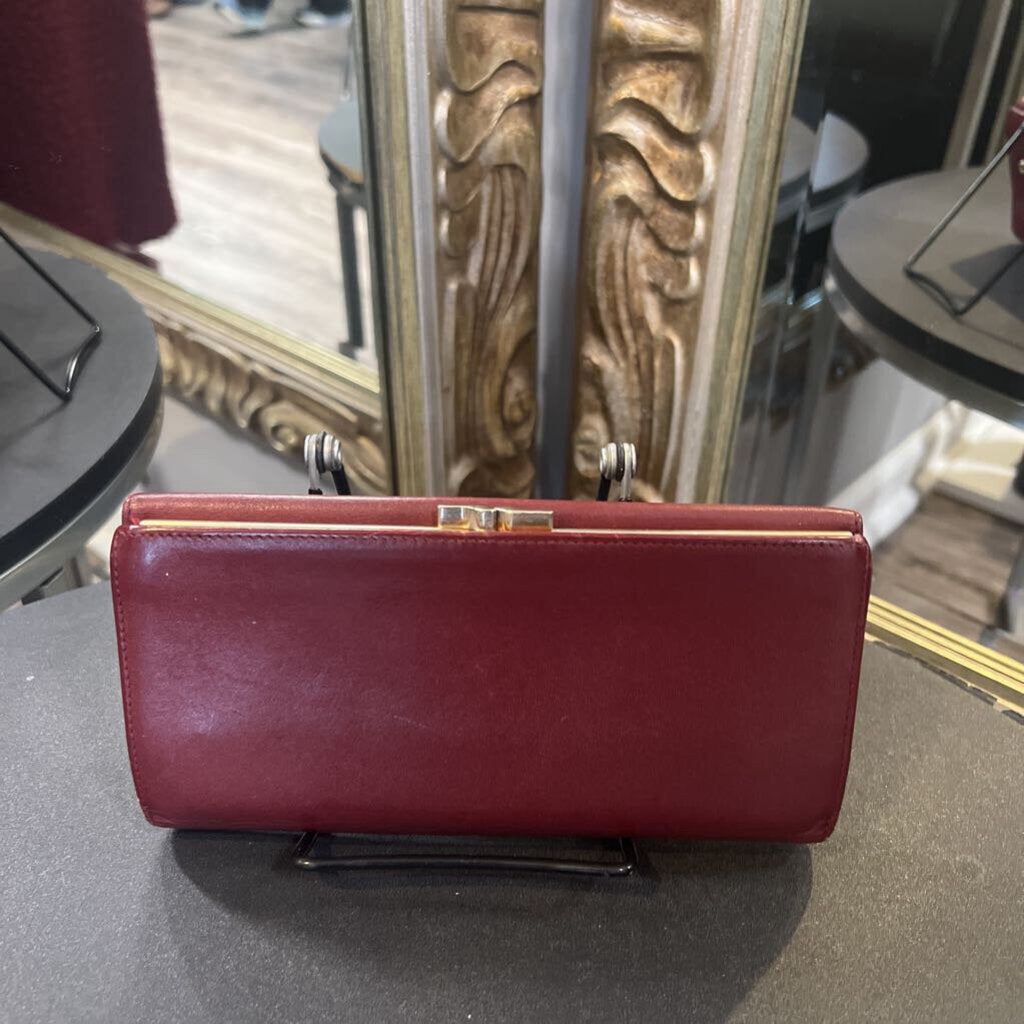 Cartier Leather Snap Trifold WALLETS S