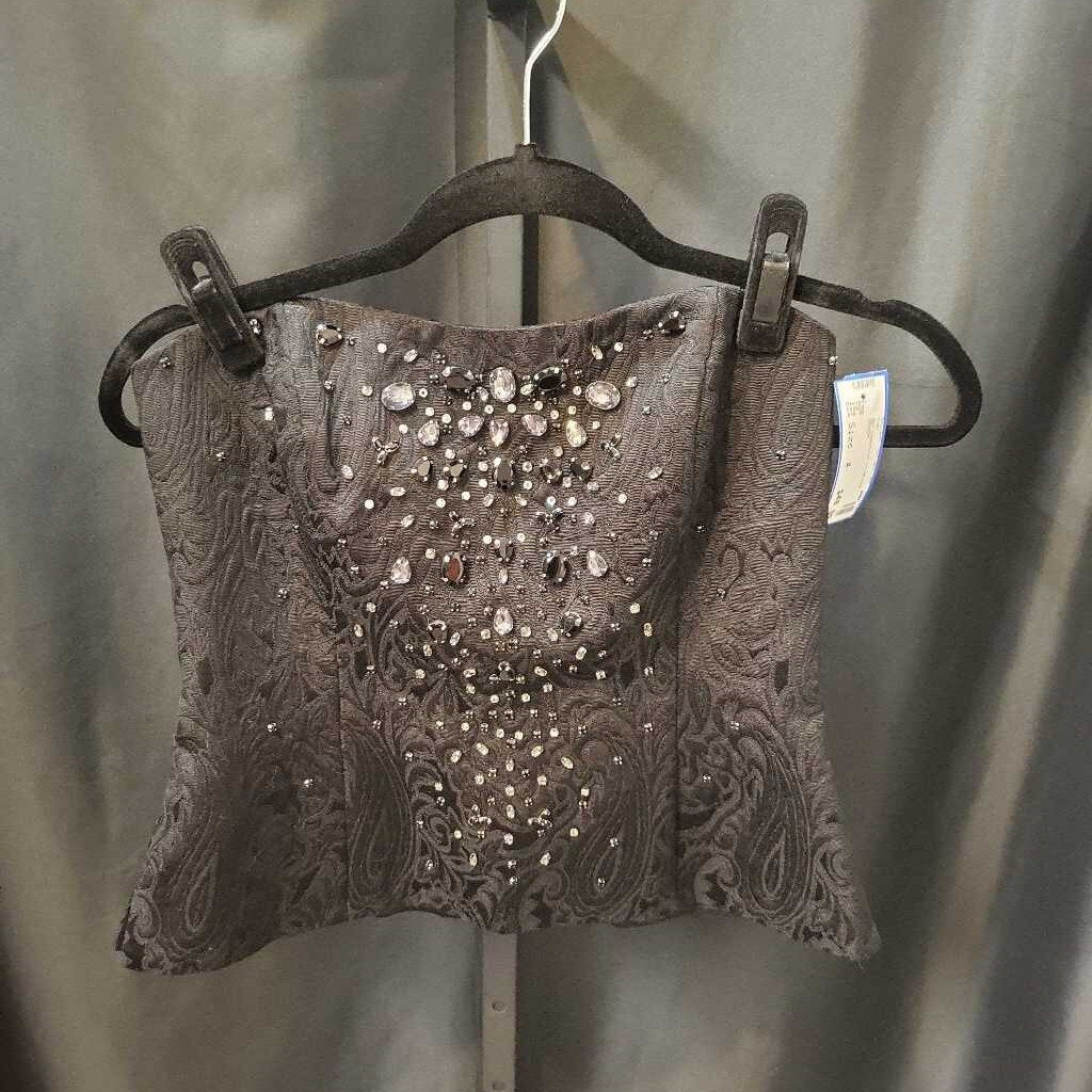 WHBM NWT Bedazzled Strapless TOPS 4