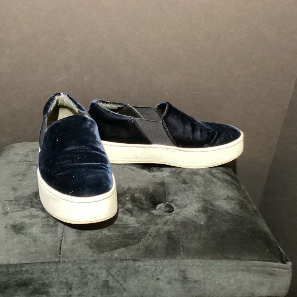 Vince Velvet Slip On Sneakers SHOES 8.5