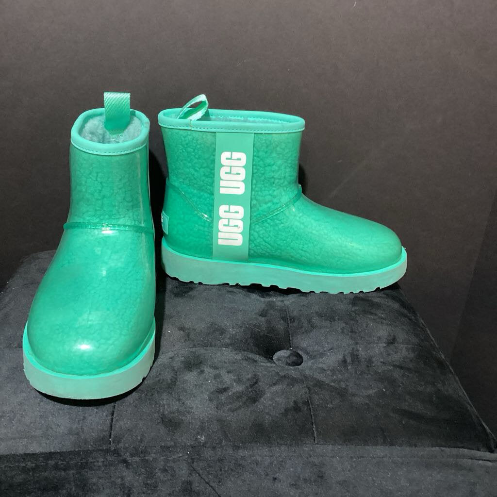 Ugg Fleece Lined Clear Short BOOTS 5