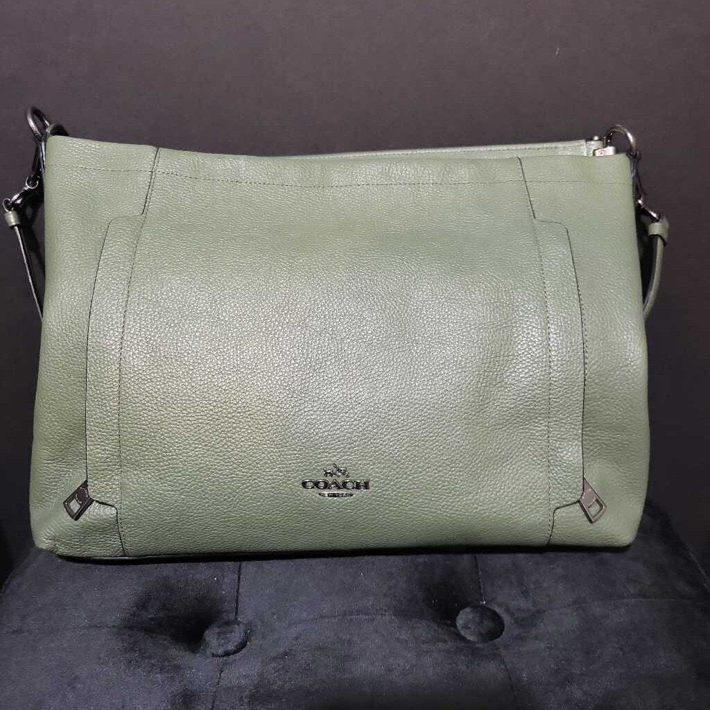 Coach Pebble Leather Square HANDBAGS M