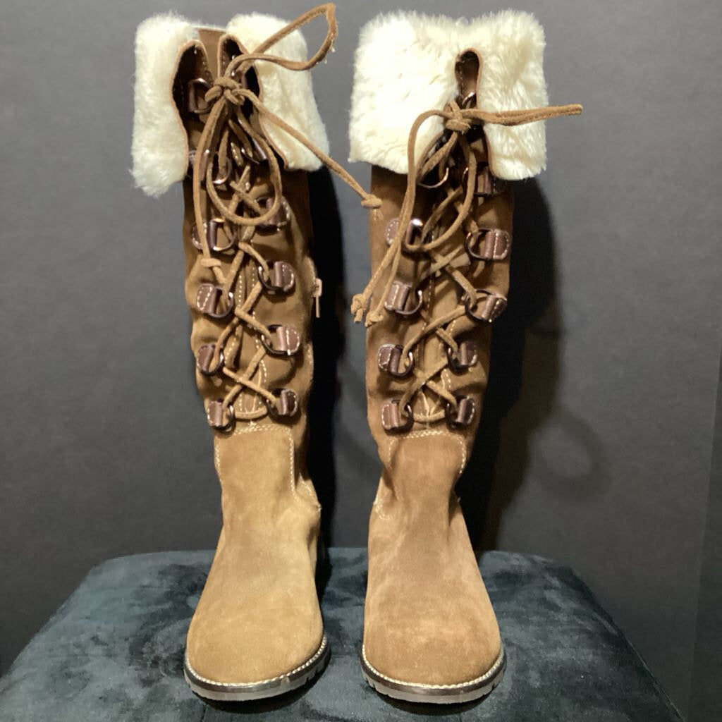 Louis Vuitton Suede Mouton BOOTS 38.5