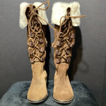 Load image into Gallery viewer, Louis Vuitton Suede Mouton BOOTS 38.5
