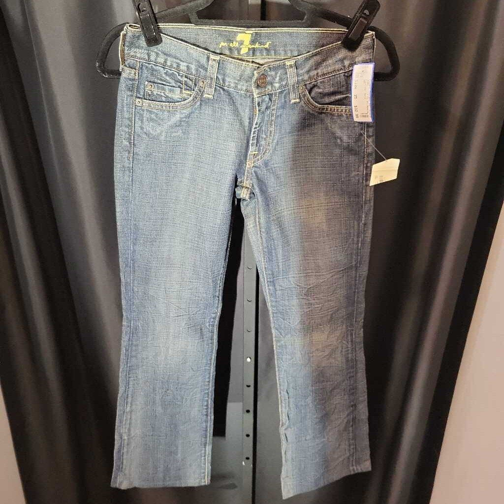 7 for All Mankind Flare Leg JEANS 25