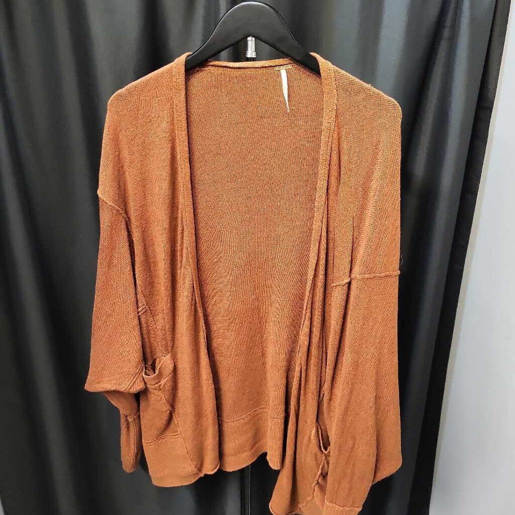 Free People Oversized Knit Cardigan SWEATERS Medium