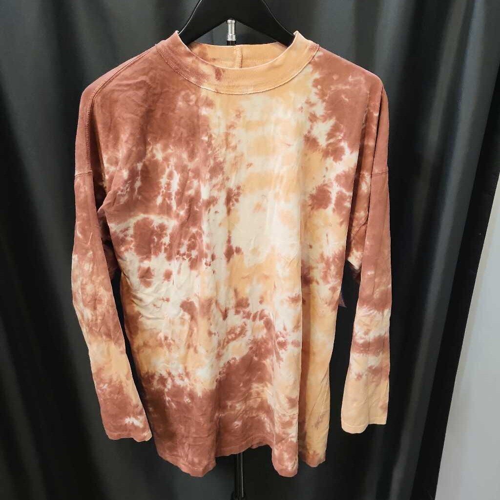 Free People Tye Dye T TOPS Large