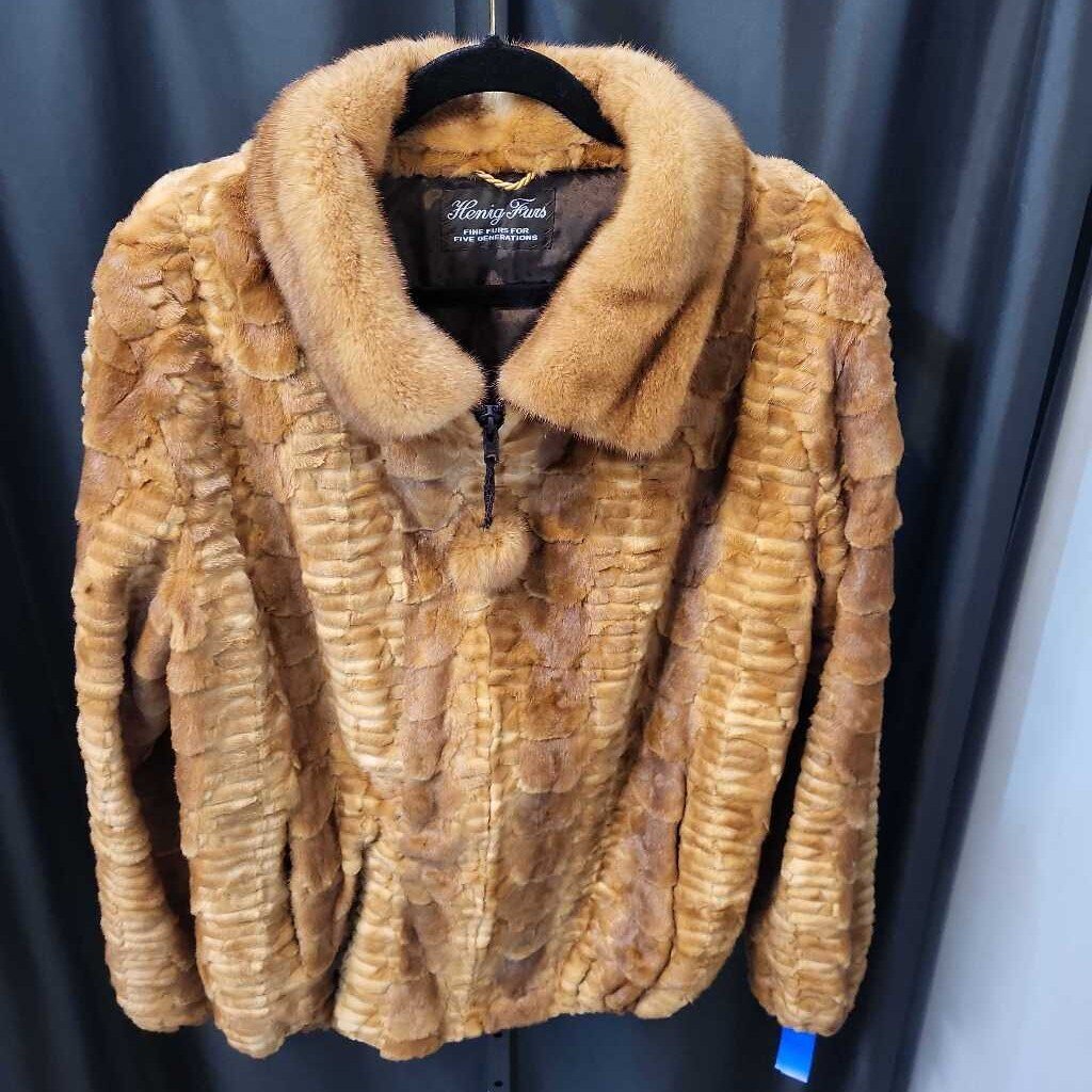 Hennig Feurs Mink Pieces Jacket FURS Large