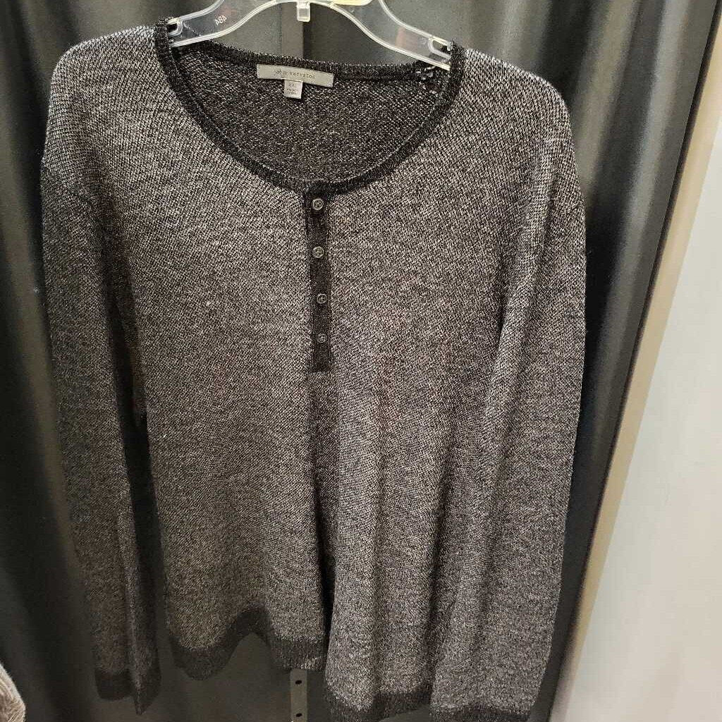 John Varvatos Crew 1/4 Button MENS SHIRTS XXL