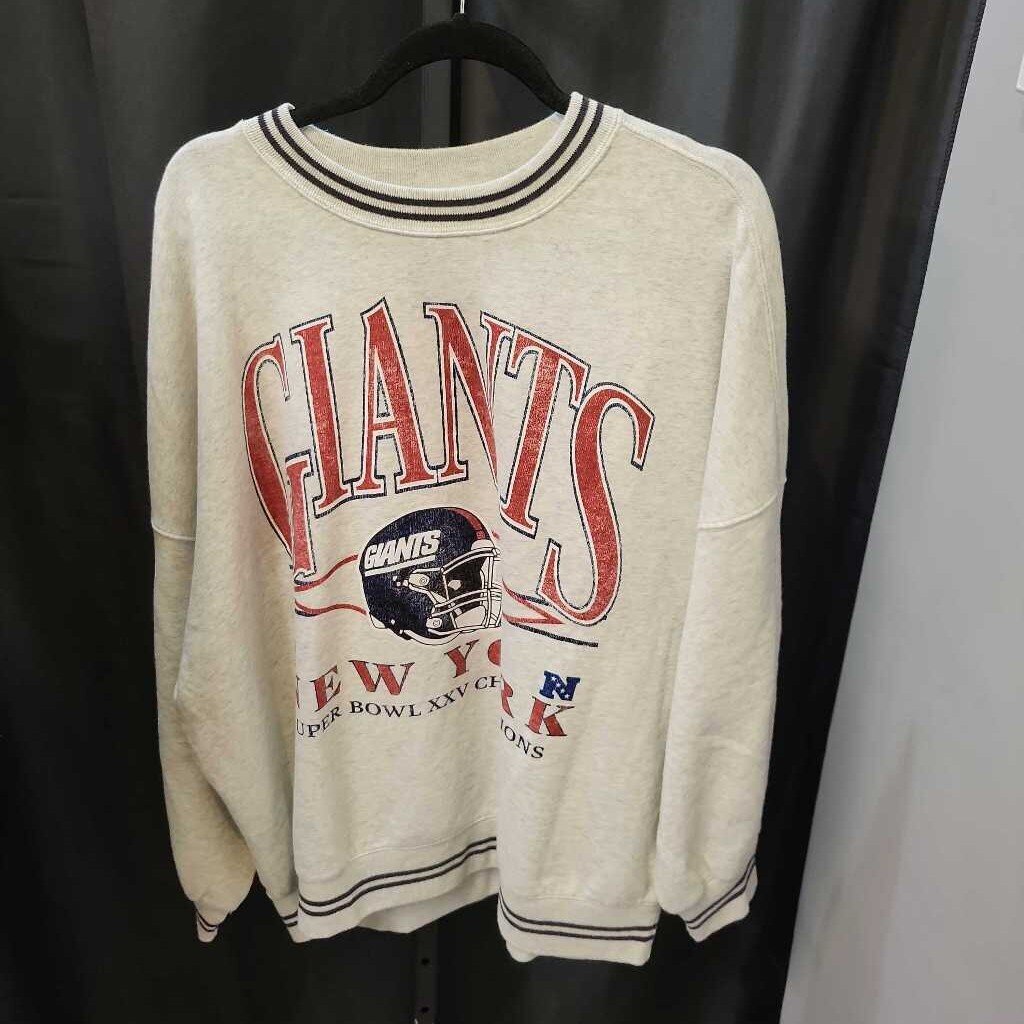 A&F NWT Giants Crew Neck Sweatshirt MENS SHIRTS XL