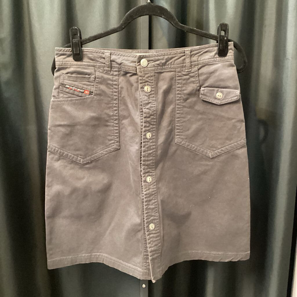Diesel Pocket Sides Button Front Mini SKIRTS 31