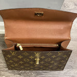 Load image into Gallery viewer, Louis Vuitton Monogrammed Top Handle Square HANDBAGS M
