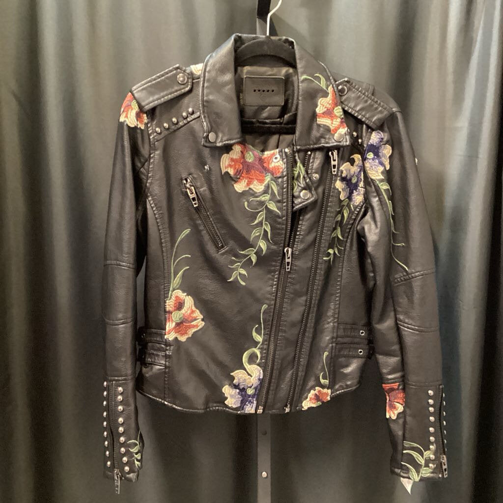 Free People Moto Style Leather VESTS XS