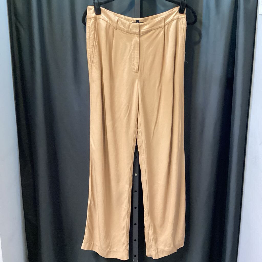 Eileen Fisher Solid Straight PANTS 8