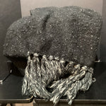 Load image into Gallery viewer, Anthropologie Oversized w Fringe SCARVES OS
