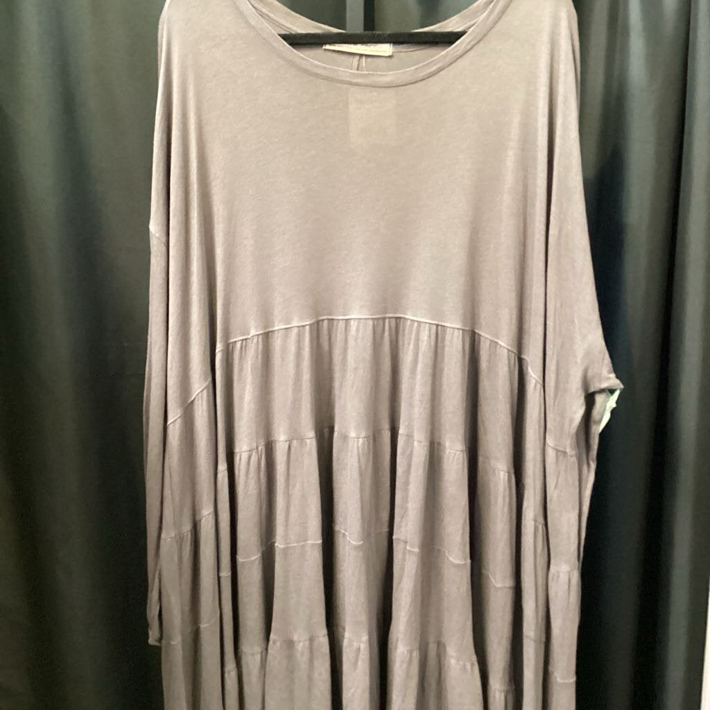 Free People NWT Tiered Longsleeve DRESSES XS