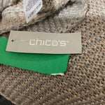 Load image into Gallery viewer, Chicos NWT Metallic Knit SCARVES OS
