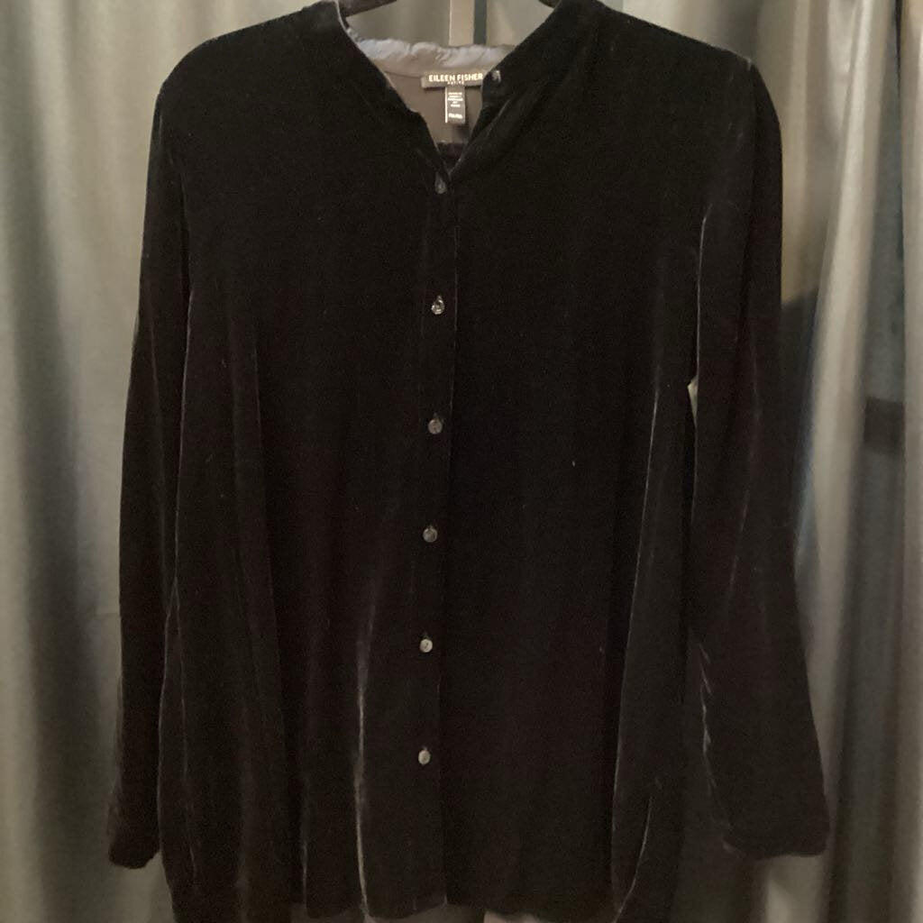 Eileen Fisher Velvet LS TOPS PM