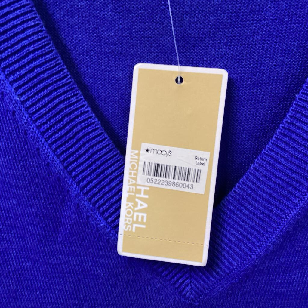 Michael Kors NWT Belted Bottom Knit SWEATERS L