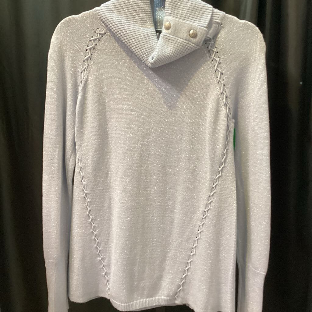 WHBM Cowl Neck Metallic SWEATERS MP