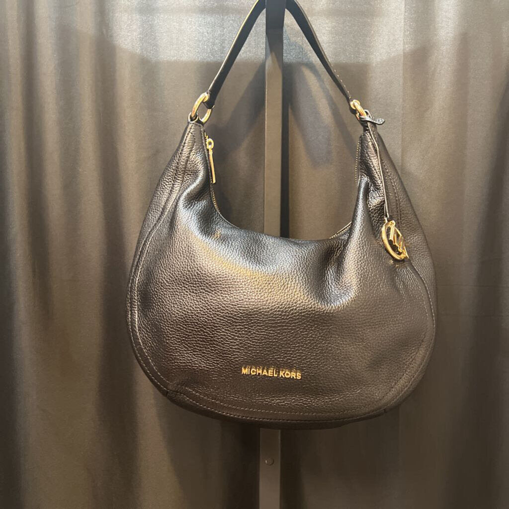 MK Pebble Leather Hobo HANDBAGS Medium