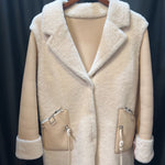 Load image into Gallery viewer, No Label Shearling Coat FURS 6
