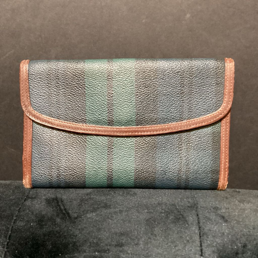 Polo Ralph Lauren Plaid Lg CC Holder Wallet WALLETS S