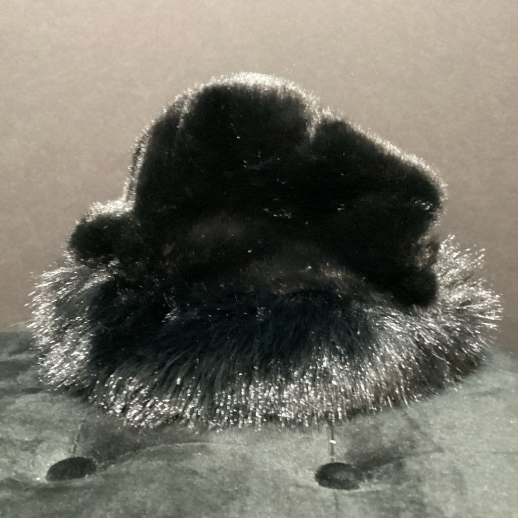 No Brand Faux Fur Hat HATS OS