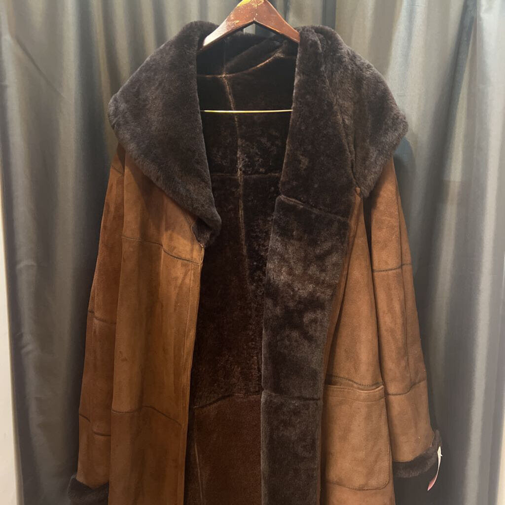 No Brand Full Length Shearling FURS L/XL