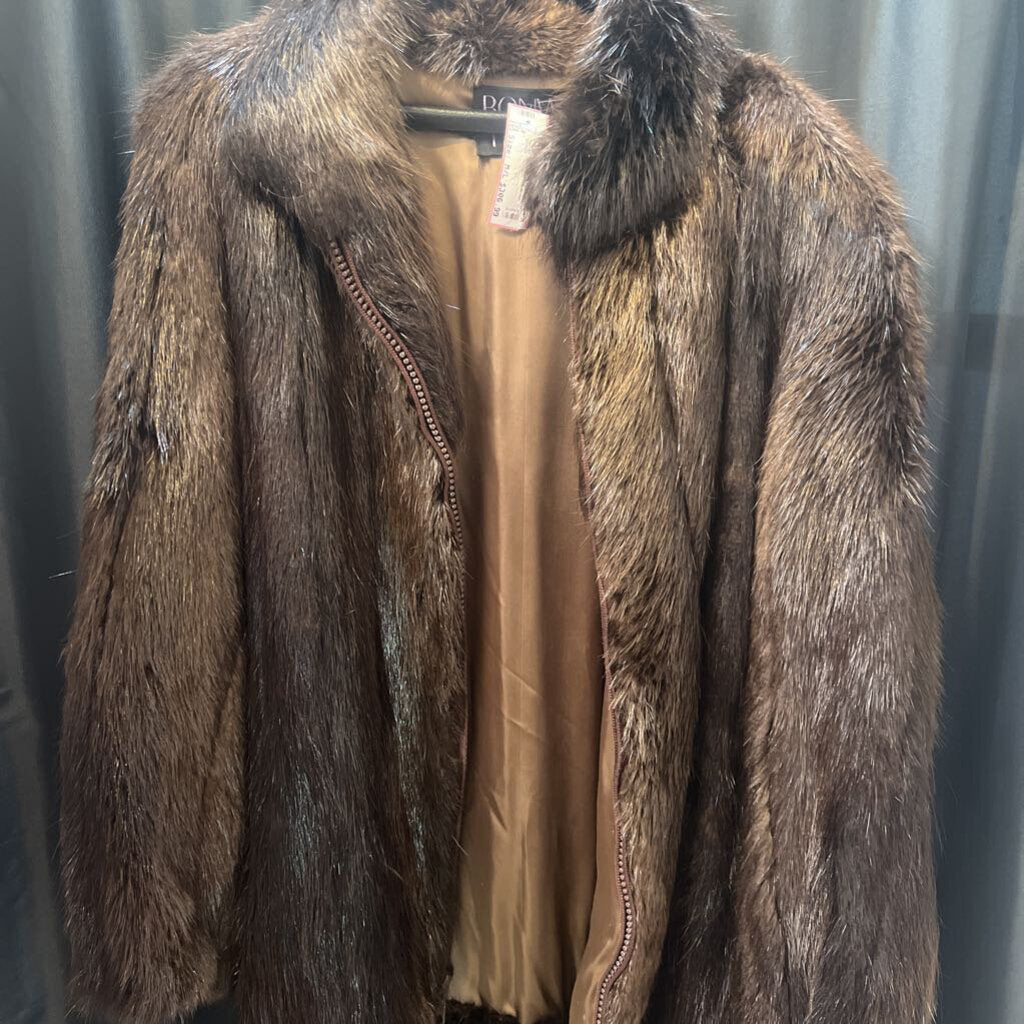 Bonwitt Teller Beaver Short Jacket FURS M/L