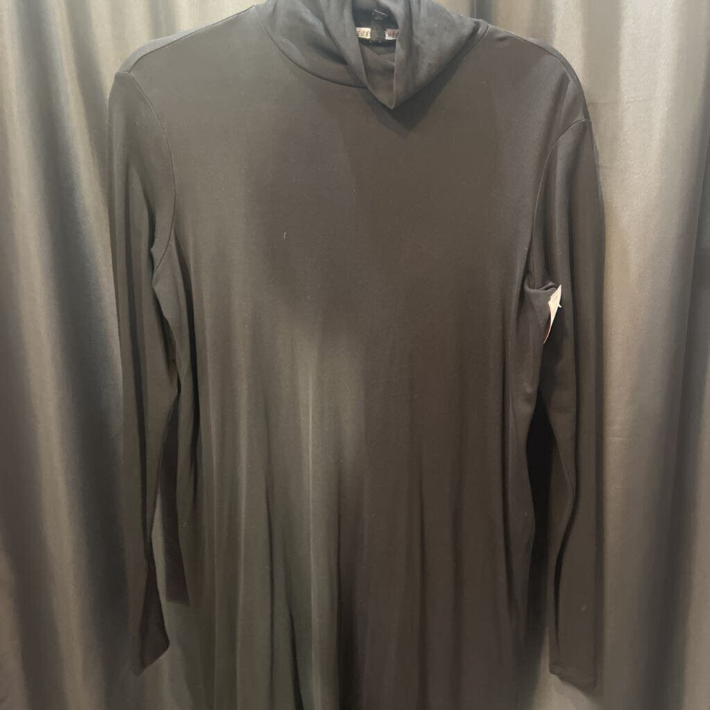 Eileen Fisher Turtleneck LS Sheath Dress DRESSES SP