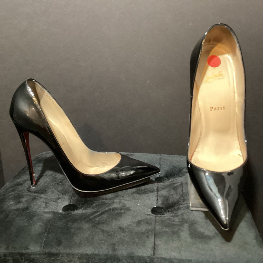 Christian Louboutin W/ BOX - So Kate Patent Pumps SHOES 40