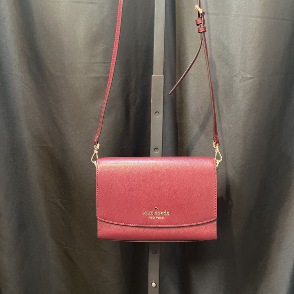 Kate Spade Square Lather Chain Strap Crossbody HANDBAGS S