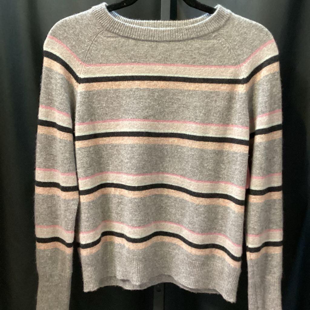 27 Miles Striped Cashmere SWEATERS XS