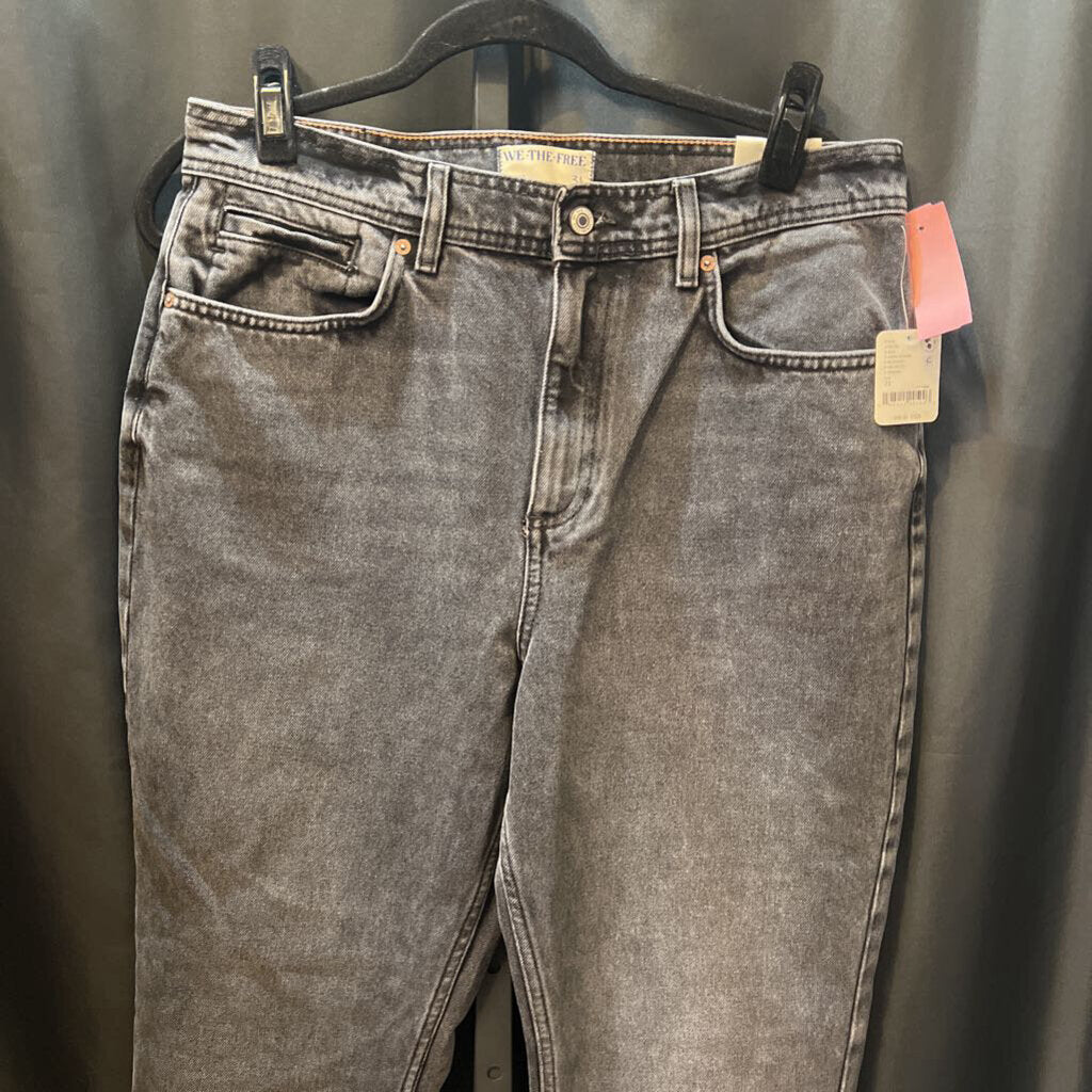 NWT Wide Leg Solid JEANS 31