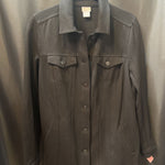 Load image into Gallery viewer, Chicos Button Front Solid Shacket TOPS 0
