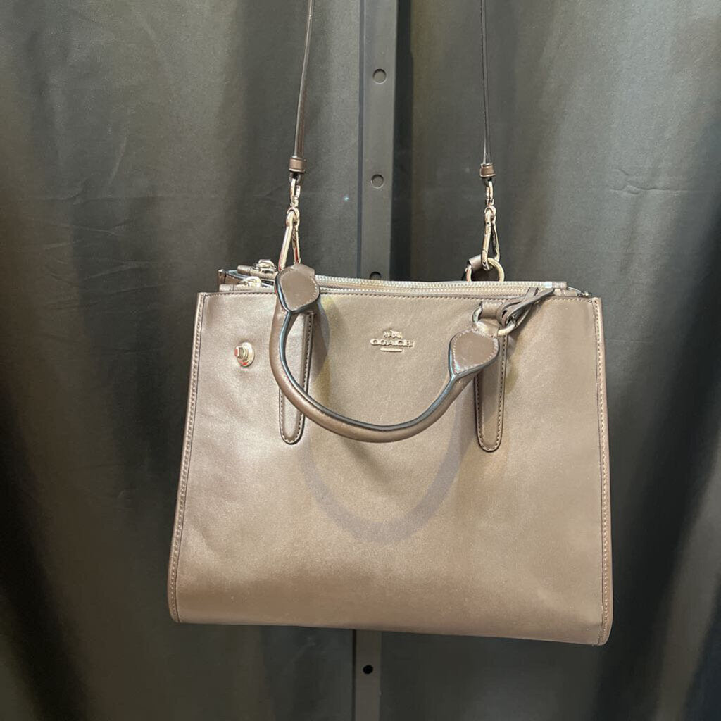 Coach Leather Mini Square w Tophandles CB Strap HANDBAGS M