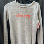 Load image into Gallery viewer, Birds of Paradise Cheers graphic Print Crew Neck SWEATERS S
