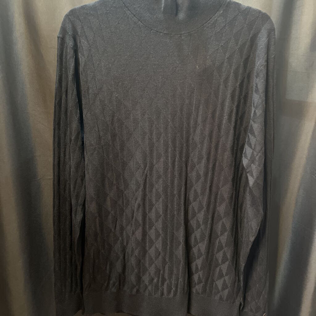 Scotch & Soda NWT Mock Neck LS Argyle Pattern MENS SWEATERS M