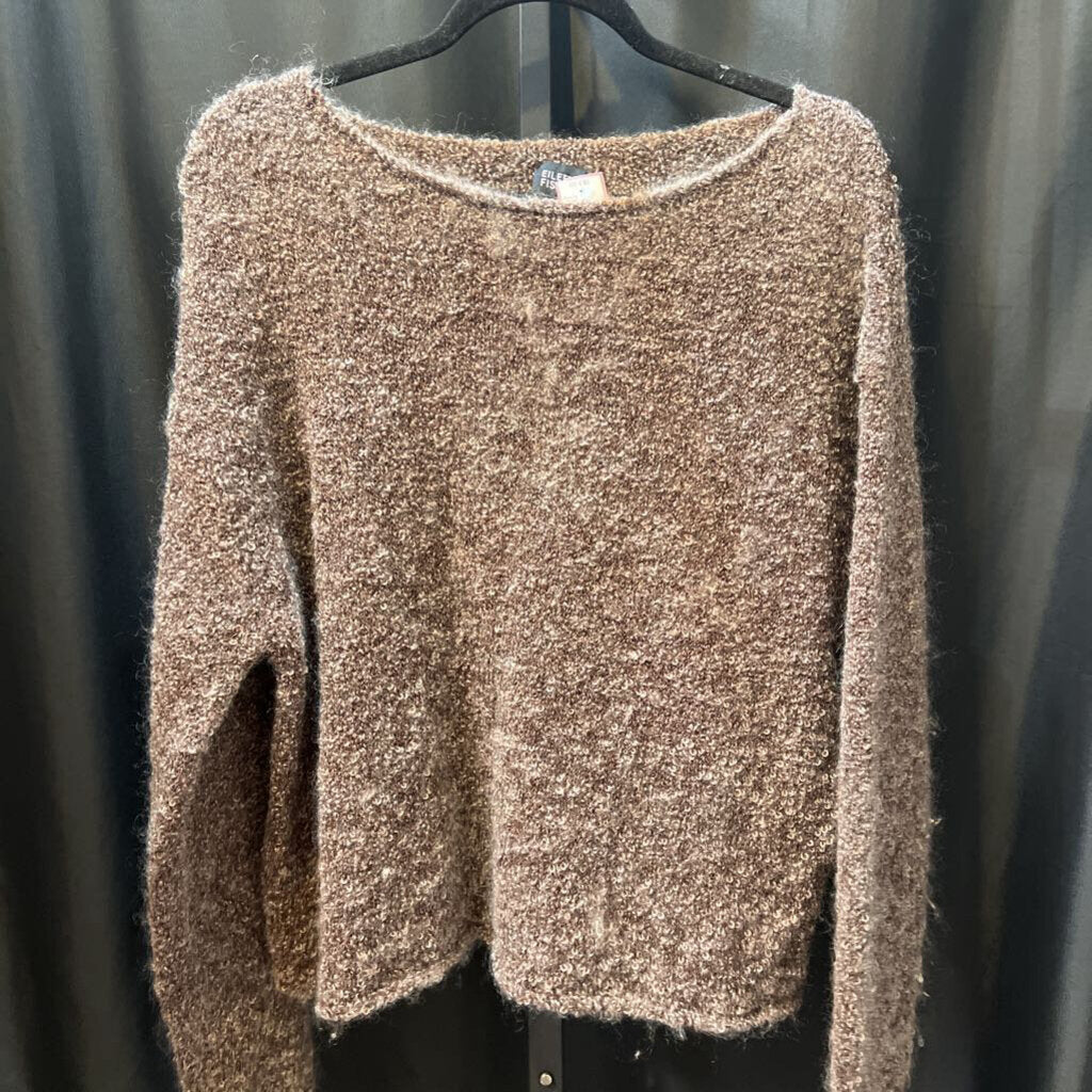 Eileen Fisher Crew Neck Knit LS SWEATERS M