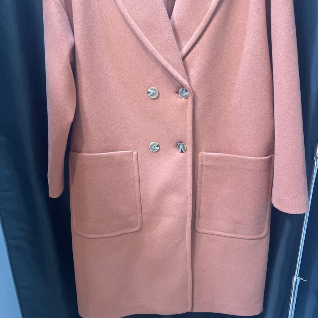 Nine West Wool Overcoat JACKETS M