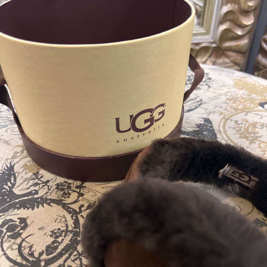 Ugg Fur Earmuffs w/ BOX ACCESSORIES OS