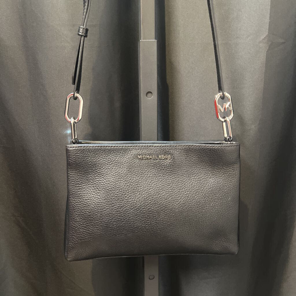 Michael Kors Pebble Leather Square Crossbody HANDBAGS S