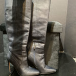 Load image into Gallery viewer, Zip Side High Heel BOOTS 5.5
