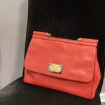Load image into Gallery viewer, Dolce &amp; Gabbana Sicilty Top Handle HANDBAGS M
